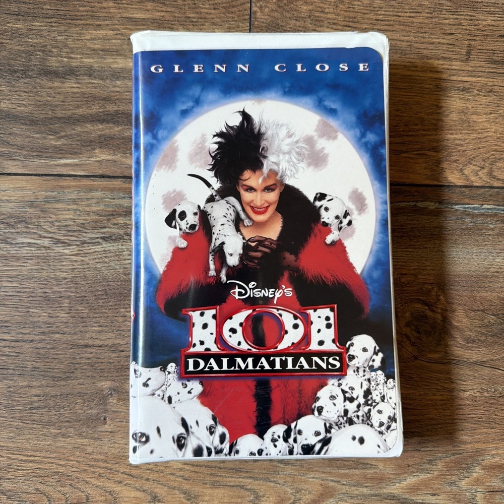 NEW 1997 Sealed Walt Disney Home Video VHS Tape 101 DALMATIONS #8996